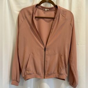 About a Girl Light Pink Jacket sz ( M)‎
